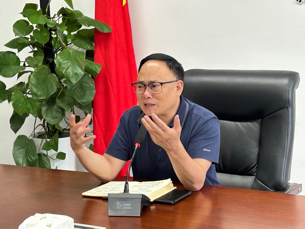公司举行2025年暑期“三下乡”社会实践出征仪式